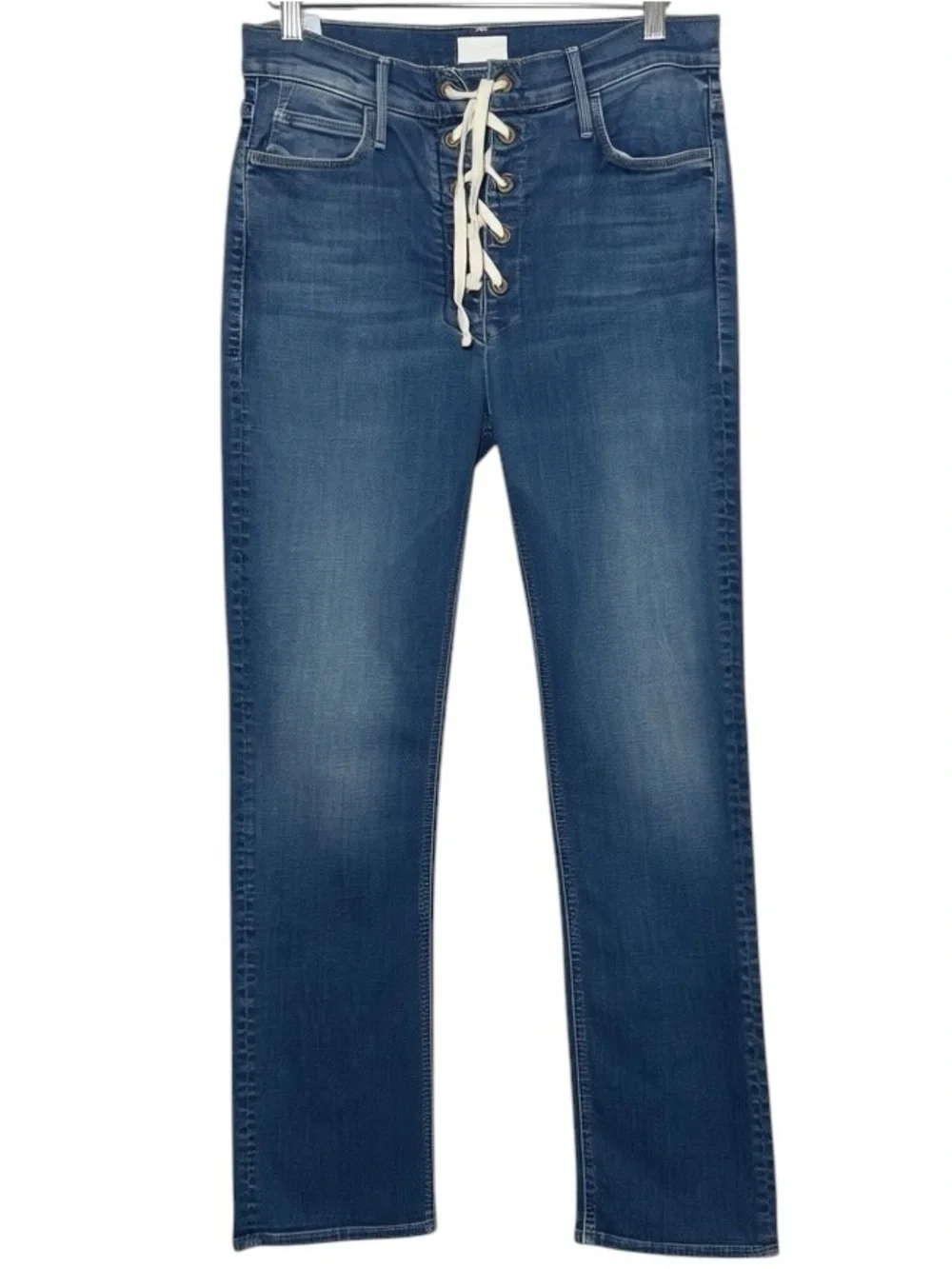 Mother The Lace Up‎ Dazzler Ankle Turn Of The Tide Wash Size 30